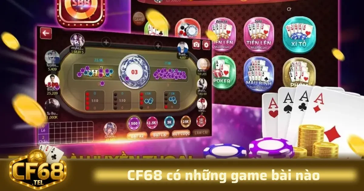 Top Game Bài Đổi Thưởng CF68 Nhận Về Những Phần Thưởng Giá Trị 4 Mẹo nhỏ: Nên xem xét các chương trình khuyến mãi, ưu đãi của CF68 để nhận phần thưởng tối đa.